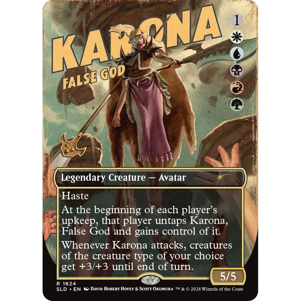 Image for Karona, False God (1624) (SLD) - Magic: The Gathering