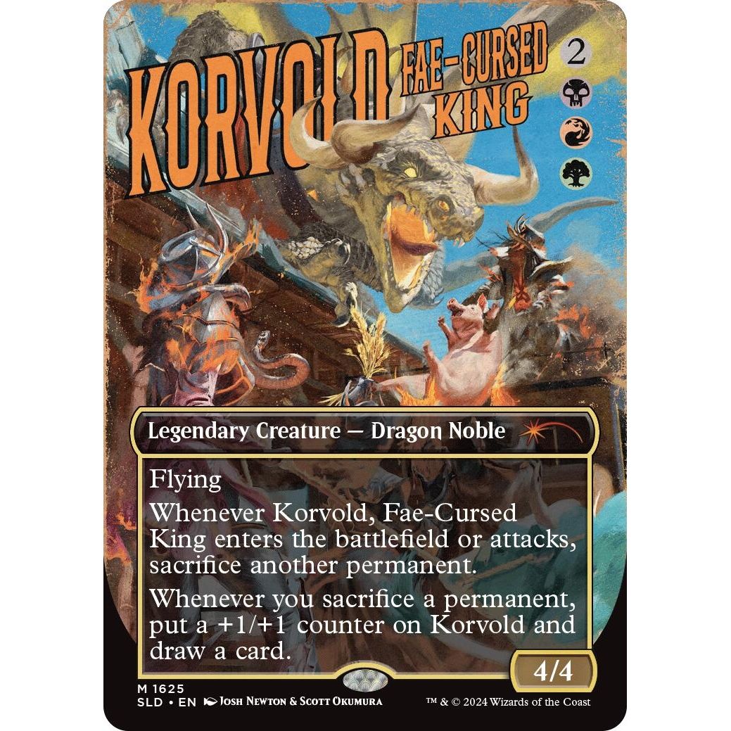 Image for Korvold, Fae-Cursed King (1625) (SLD) - Magic: The Gathering