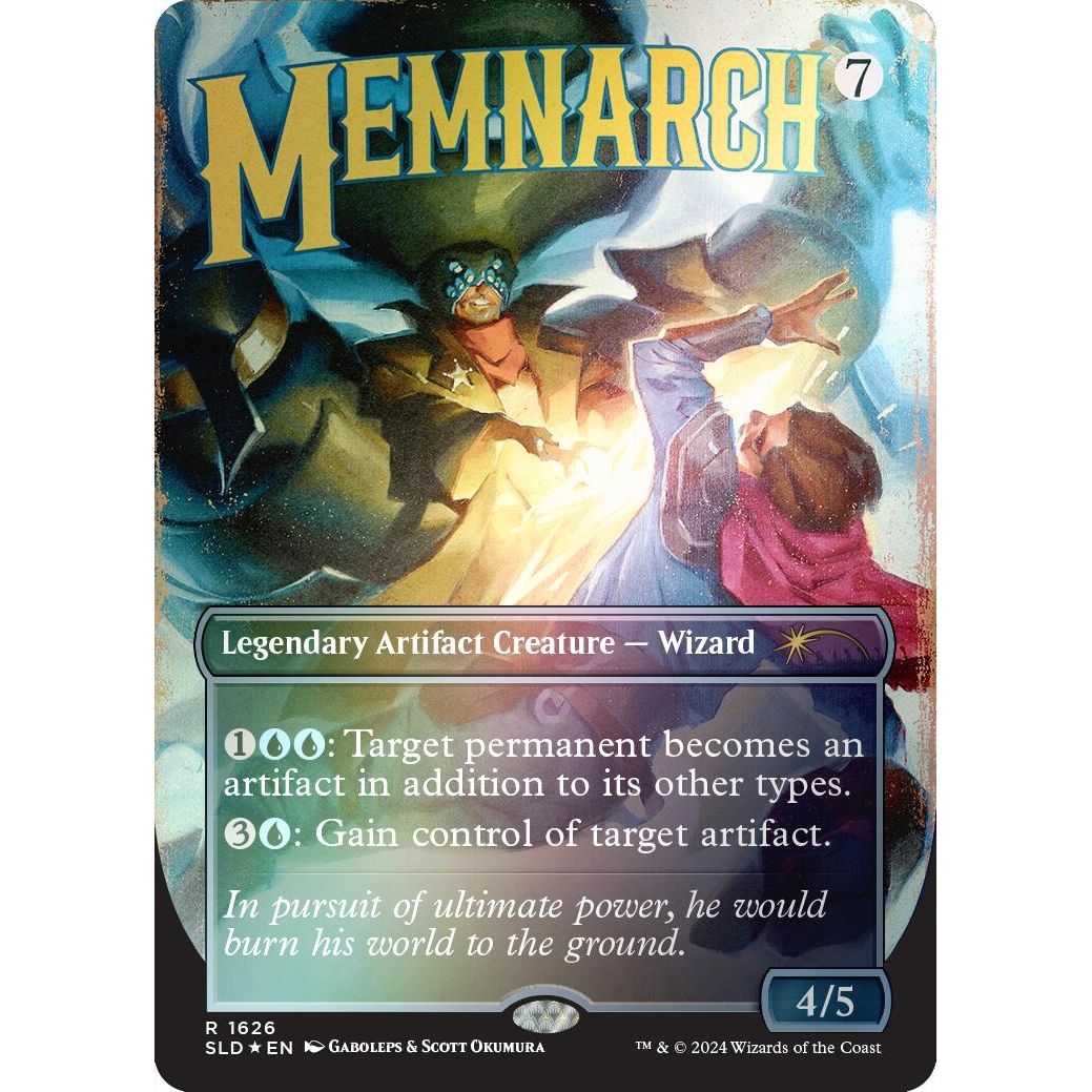 Image for Memnarch (Rainbow Foil) (1626) (SLD) - Magic: The Gathering