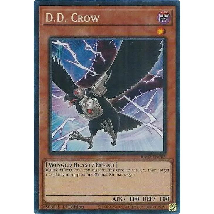 Image for D.D. Crow (PCR) (RA02-EN002) (RA02) - YuGiOh