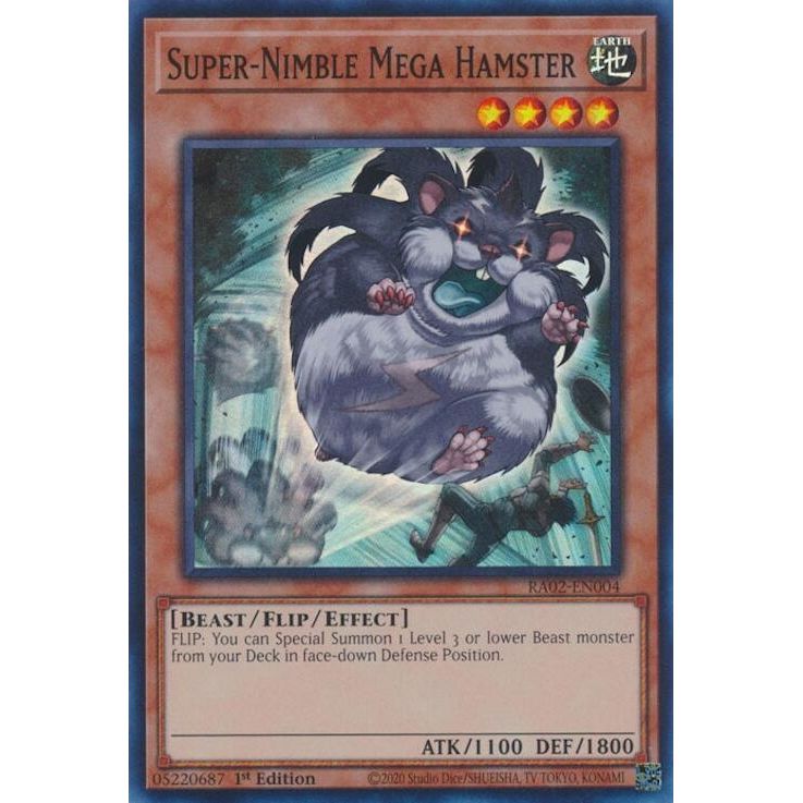 Image for Super-Nimble Mega Hamster (RA02-EN004) (RA02) - YuGiOh