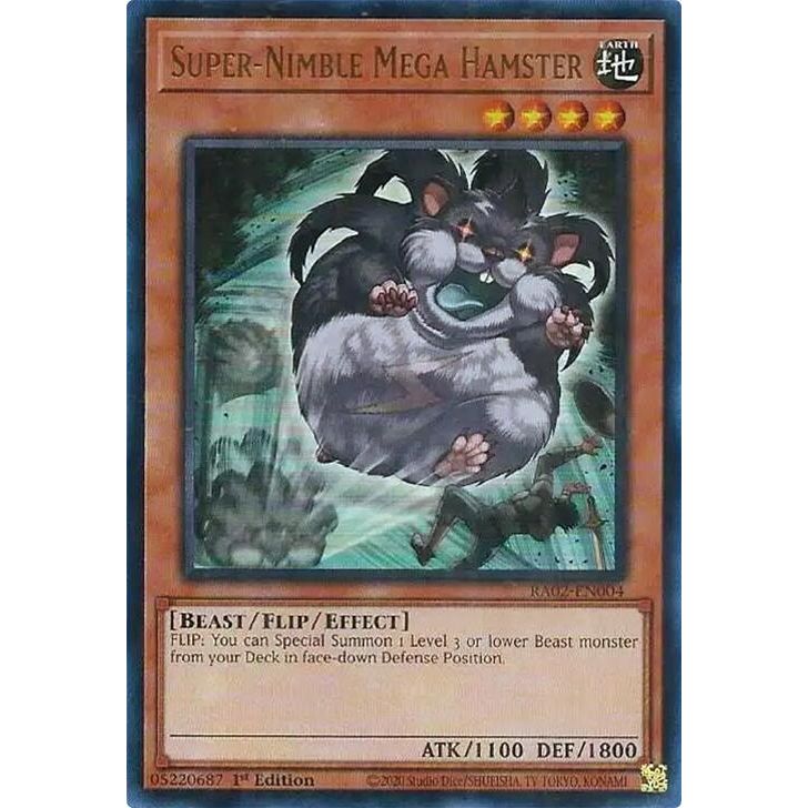 Image for Super-Nimble Mega Hamster (UR) (RA02-EN004) (RA02) - YuGiOh