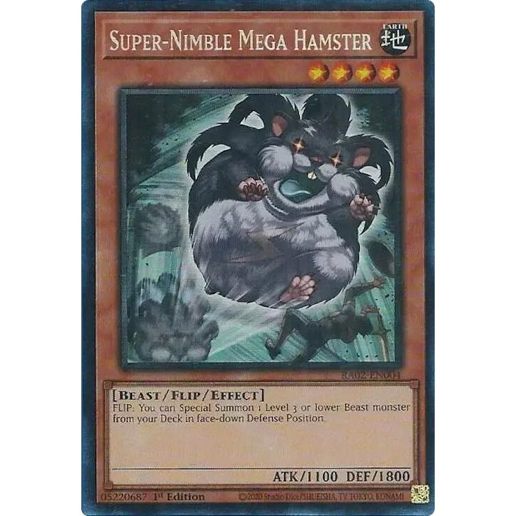 Image for Super-Nimble Mega Hamster (PCR) (RA02-EN004) (RA02) - YuGiOh