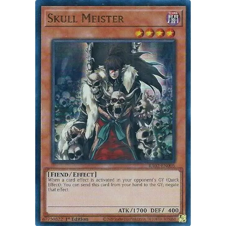 Image for Skull Meister (UR) (RA02-EN005) (RA02) - YuGiOh