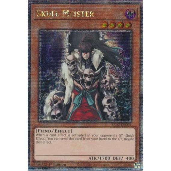 Image for Skull Meister (Quarter Century Secret Rare) (RA02-EN005) (RA02) - YuGiOh