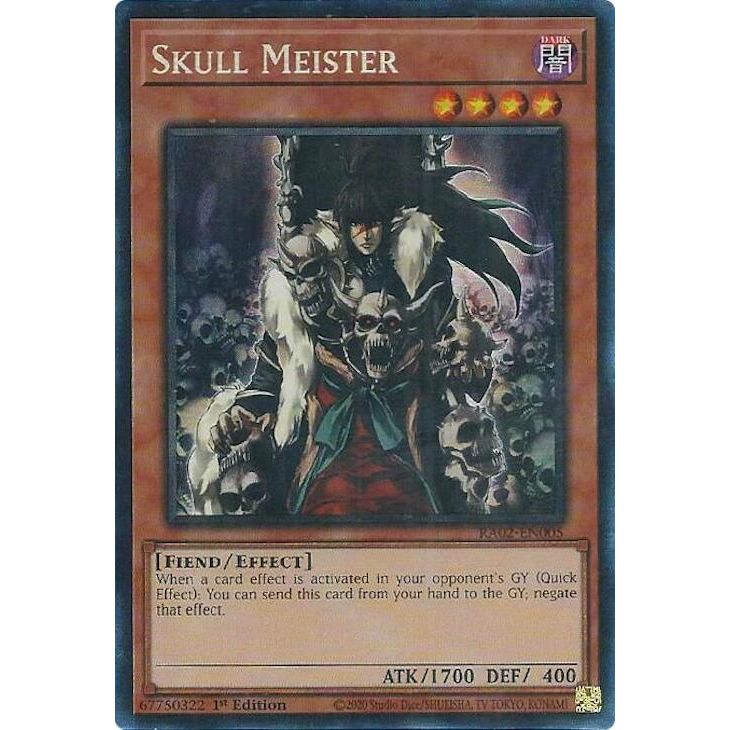 Image for Skull Meister (PCR) (RA02-EN005) (RA02) - YuGiOh