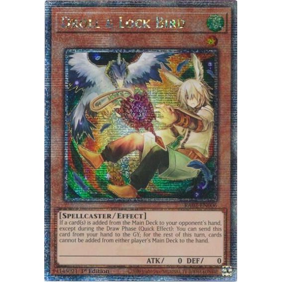 Image for Droll & Lock Bird (Alternate Art) (Quarter Century Secret Rare) (RA02-EN006) (RA02) - YuGiOh