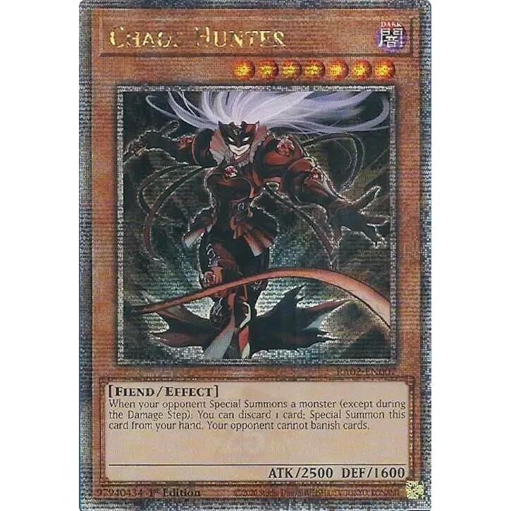 Image for Chaos Hunter (Quarter Century Secret Rare) (RA02-EN007) (RA02) - YuGiOh