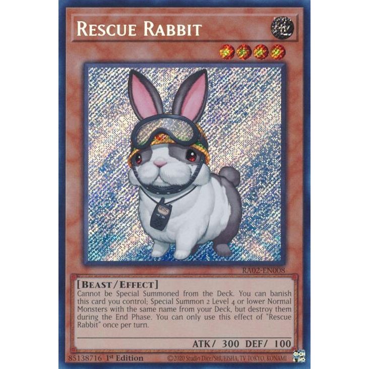 Image for Rescue Rabbit (Secret Rare) (RA02-EN008) (RA02) - YuGiOh