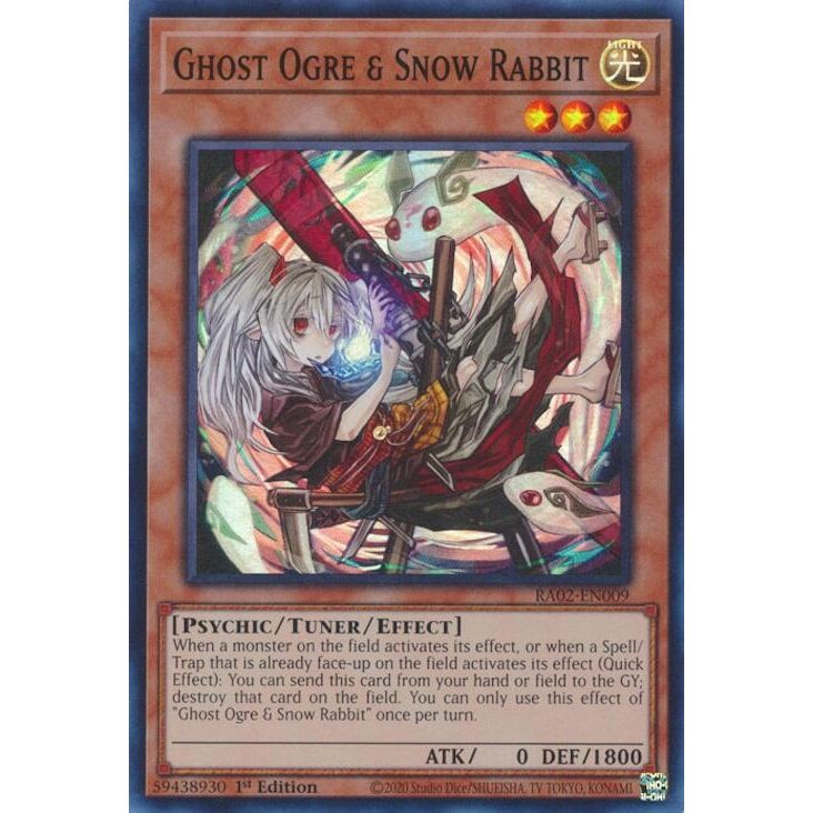 Image for Ghost Ogre & Snow Rabbit (Alternate Art) (RA02-EN009) (RA02) - YuGiOh