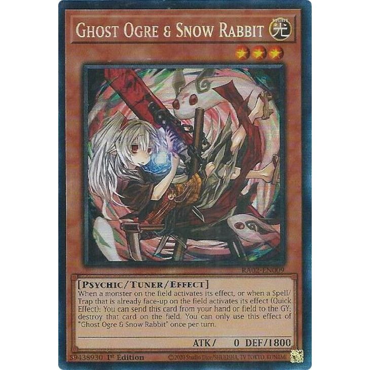 Image for Ghost Ogre & Snow Rabbit (Alternate Art) (PCR) (RA02-EN009) (RA02) - YuGiOh