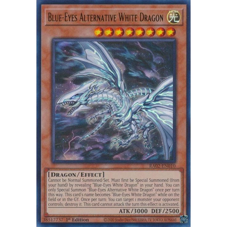 Image for Blue-Eyes Alternative White Dragon (RA02-EN010) (RA02) - YuGiOh