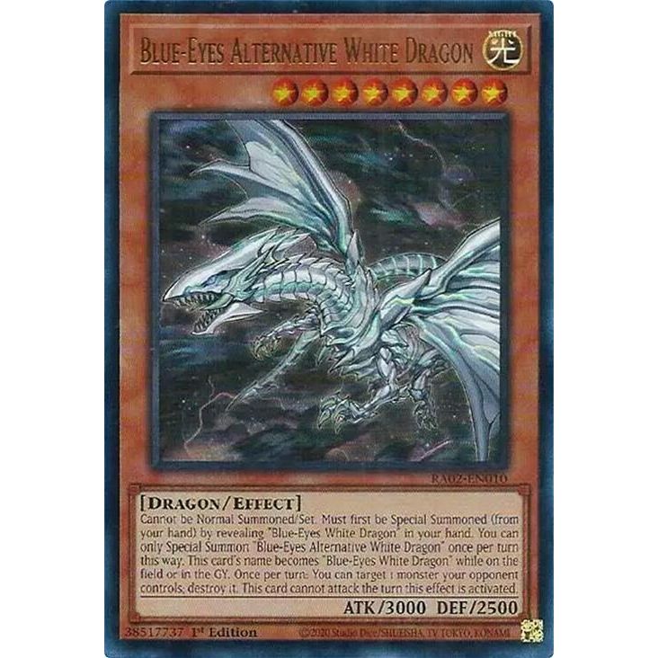 Image for Blue-Eyes Alternative White Dragon (UR) (RA02-EN010) (RA02) - YuGiOh