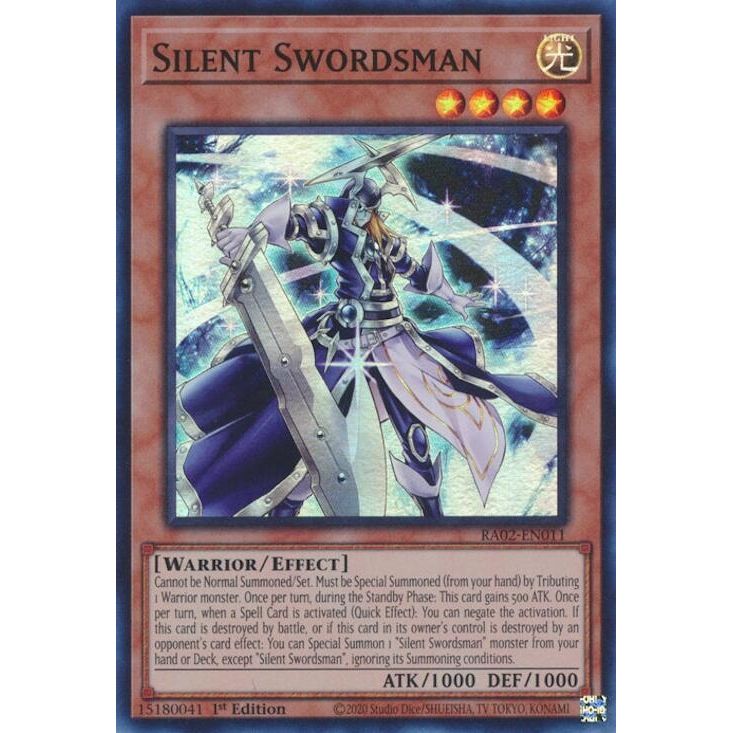 Image for Silent Swordsman (RA02-EN011) (RA02) - YuGiOh