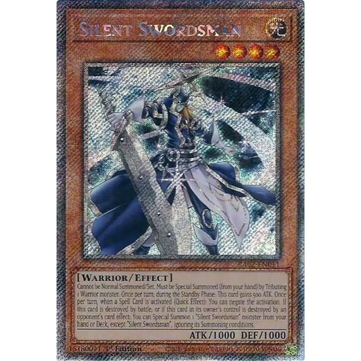 Image for Silent Swordsman (Platinum Secret Rare) (RA02-EN011) (RA02) - YuGiOh