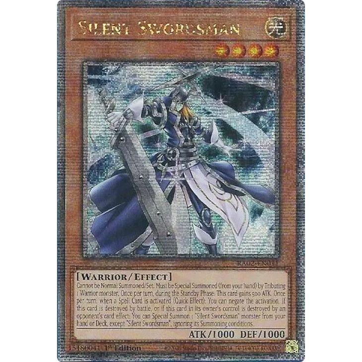 Image for Silent Swordsman (Quarter Century Secret Rare) (RA02-EN011) (RA02) - YuGiOh