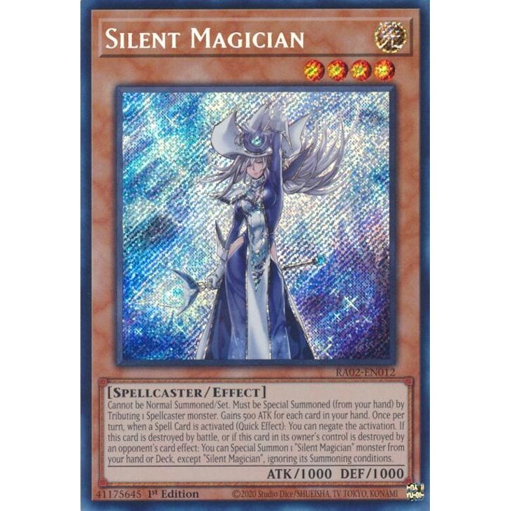 Image for Silent Magician (Secret Rare) (RA02-EN012) (RA02) - YuGiOh