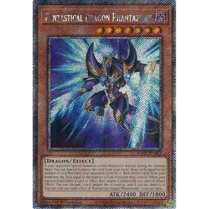 Image for Fantastical Dragon Phantazmay (Alternate Art) (Platinum Secret Rare) (RA02-EN013) (RA02) - YuGiOh