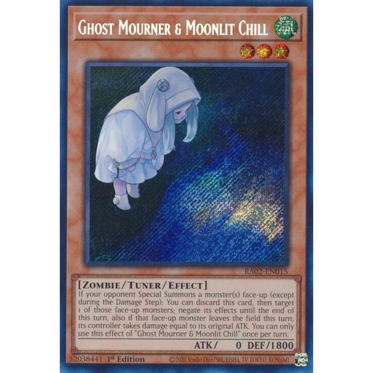 Image for Ghost Mourner & Moonlit Chill (Alternate Art) (Secret Rare) (RA02-EN015) (RA02) - YuGiOh