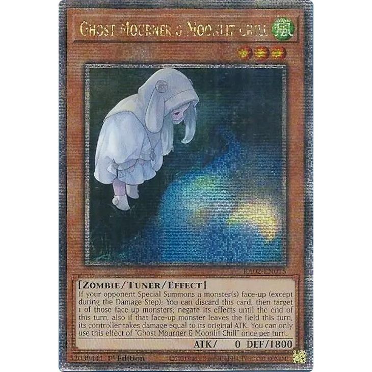 Image for Ghost Mourner & Moonlit Chill (Alternate Art) (Quarter Century Secret Rare) (RA02-EN015) (RA02) - YuGiOh
