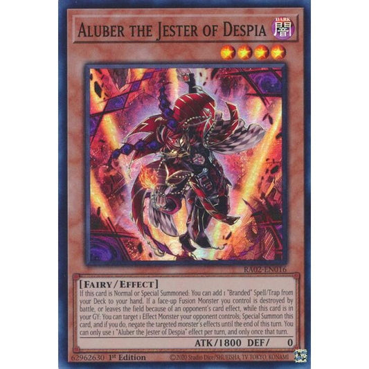 Image for Aluber the Jester of Despia (RA02-EN016) (RA02) - YuGiOh