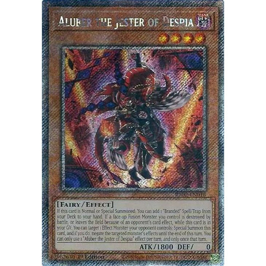 Image for Aluber the Jester of Despia (Platinum Secret Rare) (RA02-EN016) (RA02) - YuGiOh