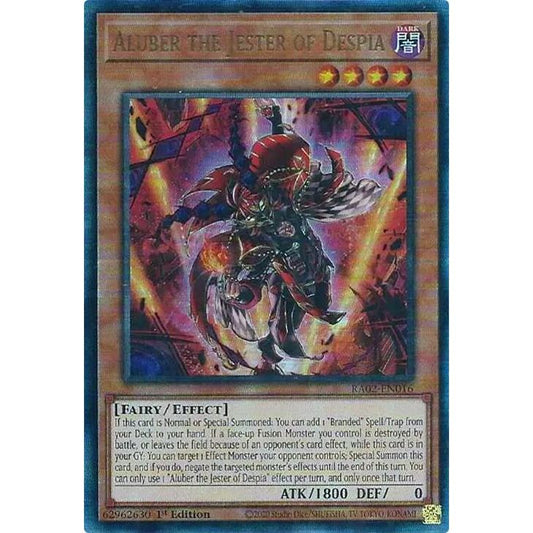 Image for Aluber the Jester of Despia (PUR) (RA02-EN016) (RA02) - YuGiOh