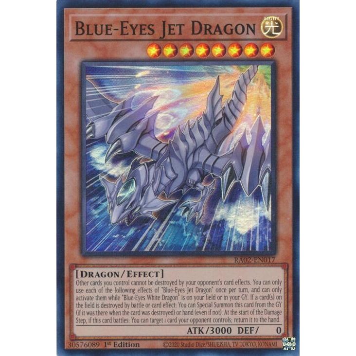 Image for Blue-Eyes Jet Dragon (RA02-EN017) (RA02) - YuGiOh