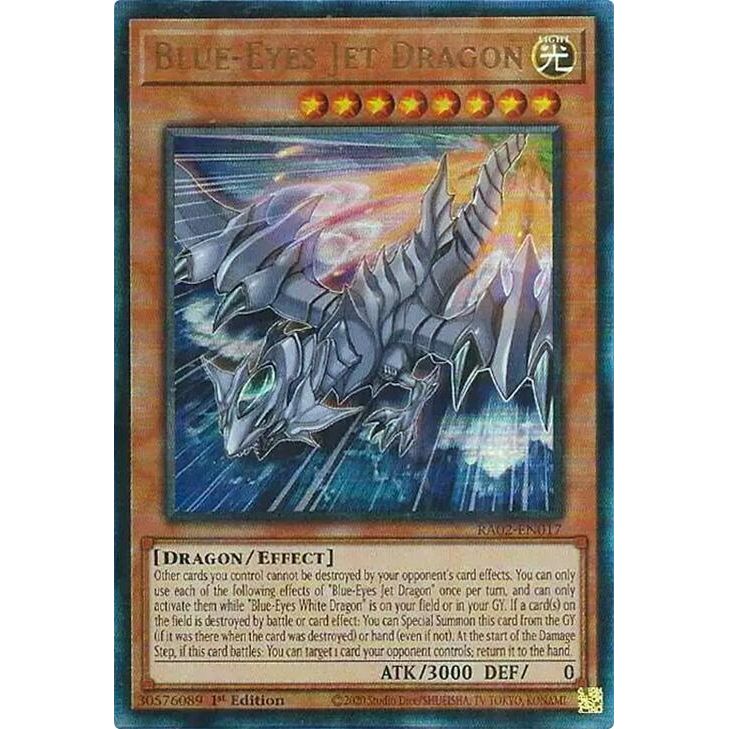Image for Blue-Eyes Jet Dragon (PUR) (RA02-EN017) (RA02) - YuGiOh