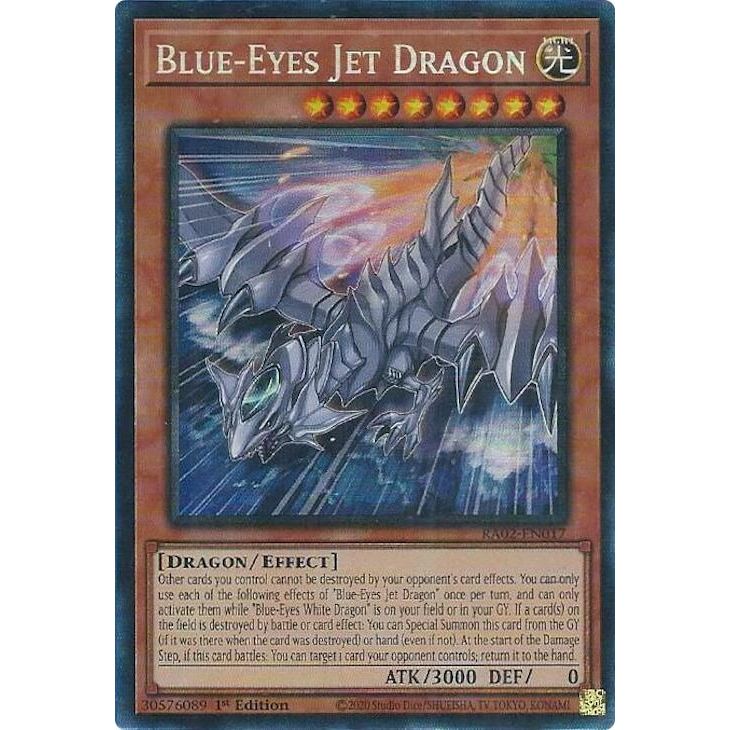 Image for Blue-Eyes Jet Dragon (PCR) (RA02-EN017) (RA02) - YuGiOh