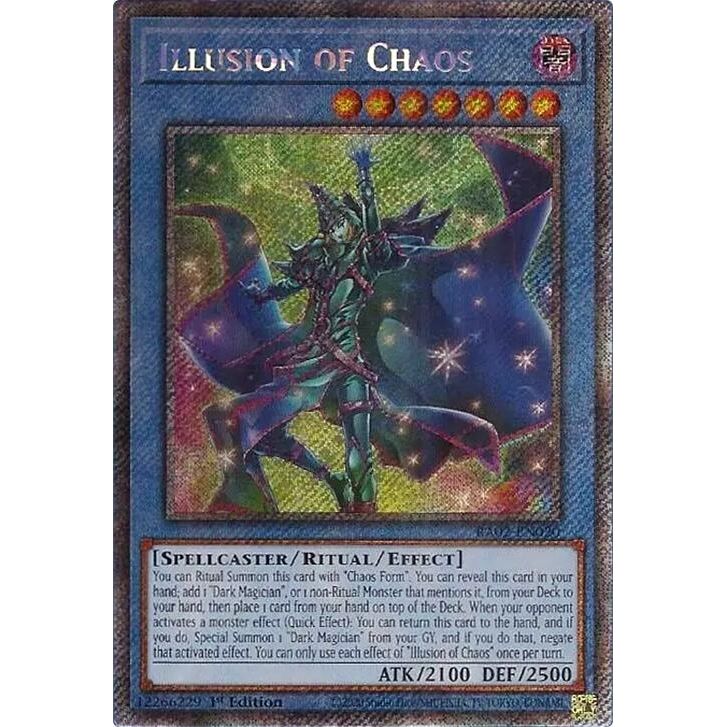 Image for Illusion of Chaos (Platinum Secret Rare) (RA02-EN020) (RA02) - YuGiOh