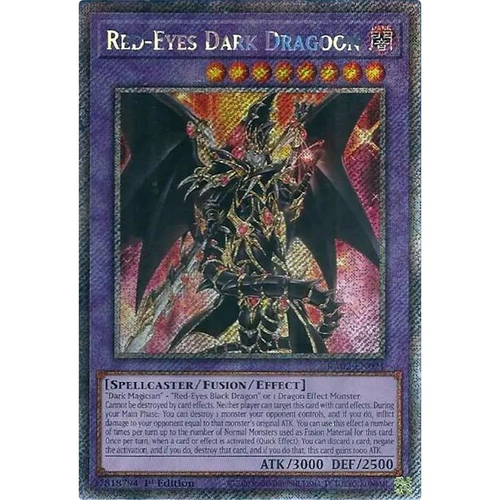 Image for Red-Eyes Dark Dragoon (Platinum Secret Rare) (RA02-EN021) (RA02) - YuGiOh