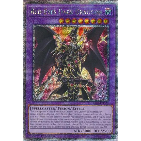 Image for Red-Eyes Dark Dragoon (Quarter Century Secret Rare) (RA02-EN021) (RA02) - YuGiOh