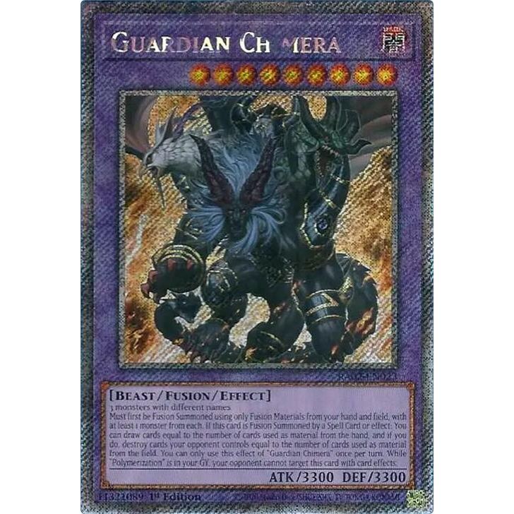 Image for Guardian Chimera (Platinum Secret Rare) (RA02-EN023) (RA02) - YuGiOh