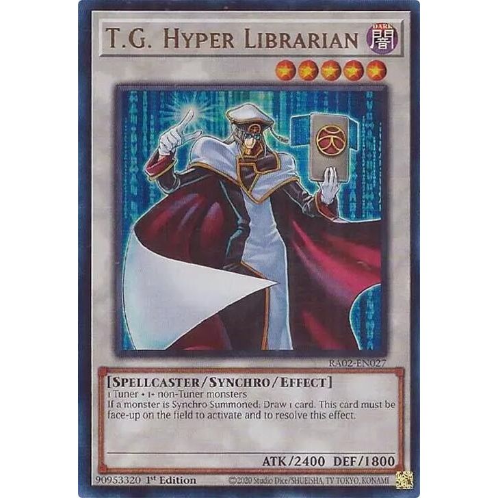 Image for T.G. Hyper Librarian (UR) (RA02-EN027) (RA02) - YuGiOh