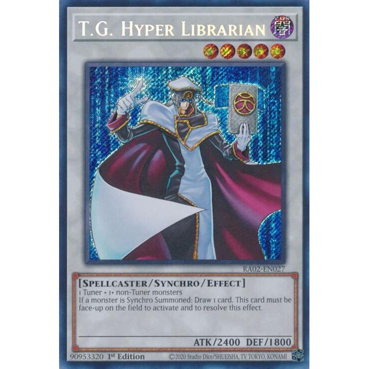 Image for T.G. Hyper Librarian (Secret Rare) (RA02-EN027) (RA02) - YuGiOh