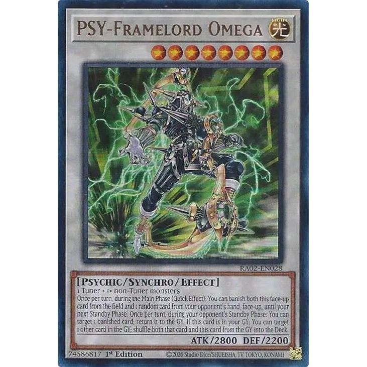 Image for PSY-Framelord Omega (UR) (RA02-EN028) (RA02) - YuGiOh