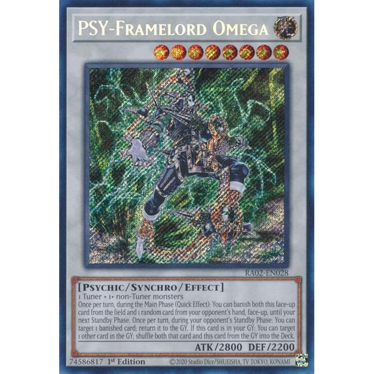 Image for PSY-Framelord Omega (Secret Rare) (RA02-EN028) (RA02) - YuGiOh