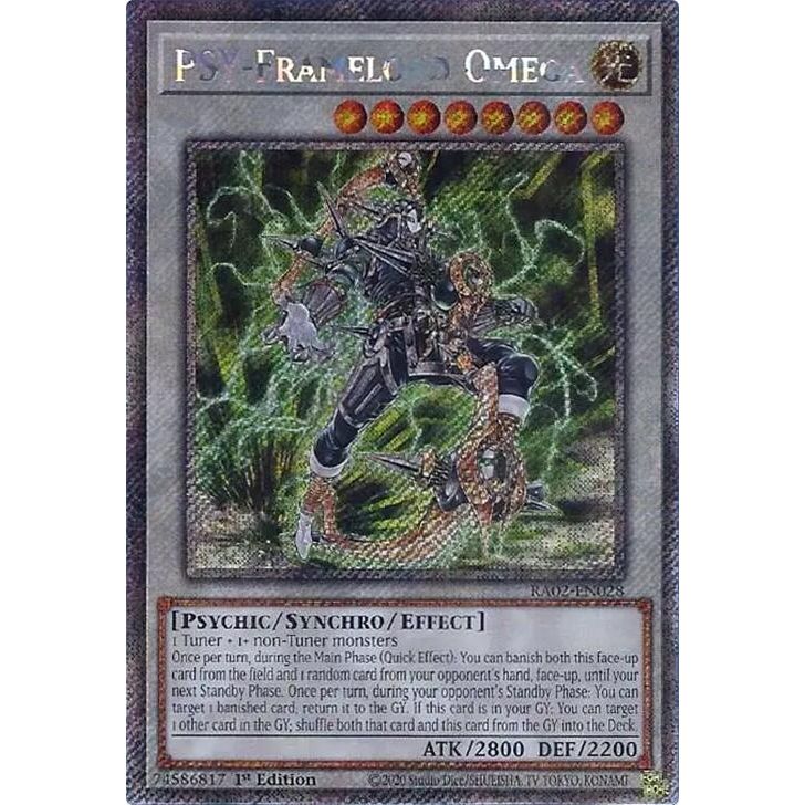Image for PSY-Framelord Omega (Platinum Secret Rare) (RA02-EN028) (RA02) - YuGiOh
