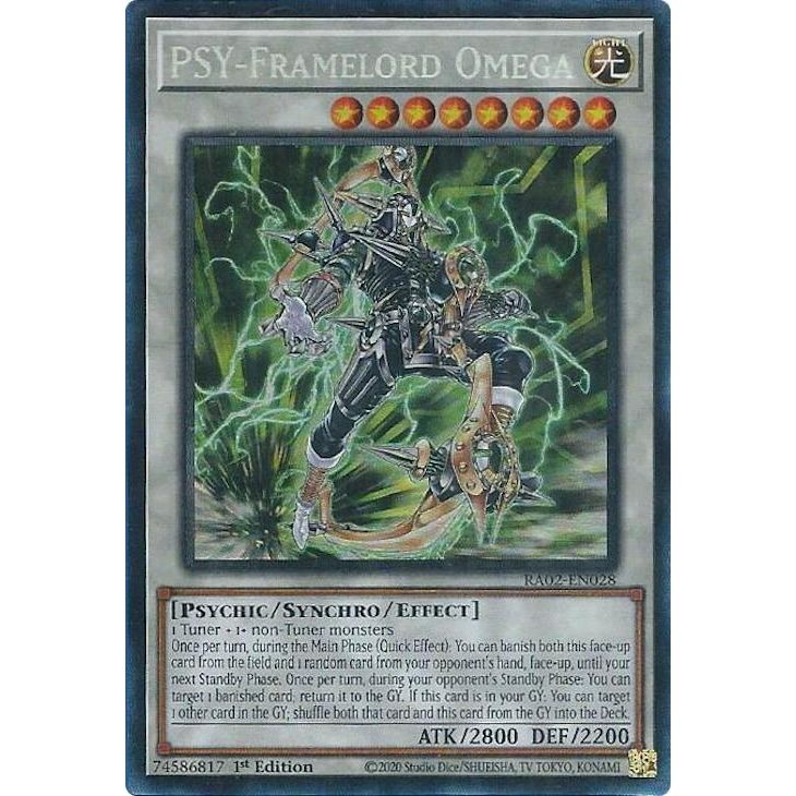 Image for PSY-Framelord Omega (PCR) (RA02-EN028) (RA02) - YuGiOh