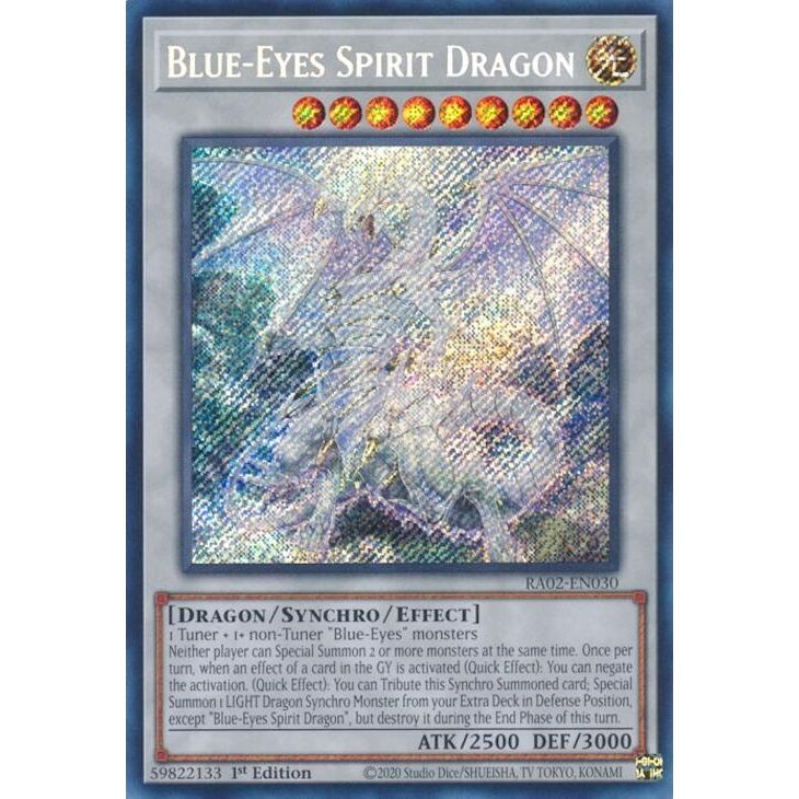 Image for Blue-Eyes Spirit Dragon (Secret Rare) (RA02-EN030) (RA02) - YuGiOh