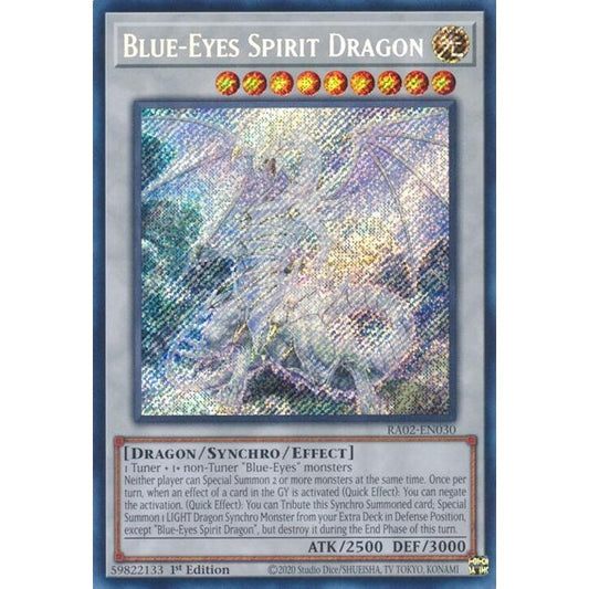 Image for Blue-Eyes Spirit Dragon (Secret Rare) (RA02-EN030) (RA02) - YuGiOh