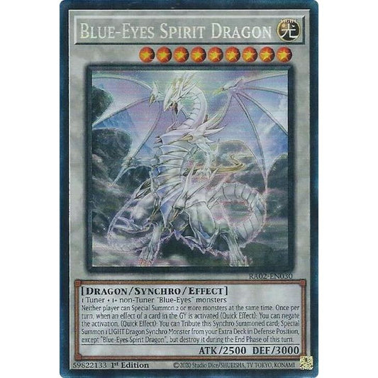 Image for Blue-Eyes Spirit Dragon (PCR) (RA02-EN030) (RA02) - YuGiOh