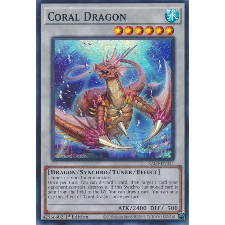 Image for Coral Dragon (RA02-EN031) (RA02) - YuGiOh