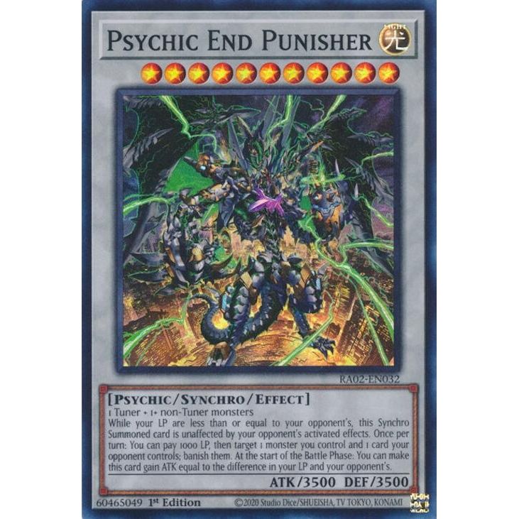 Image for Psychic End Punisher (RA02-EN032) (RA02) - YuGiOh
