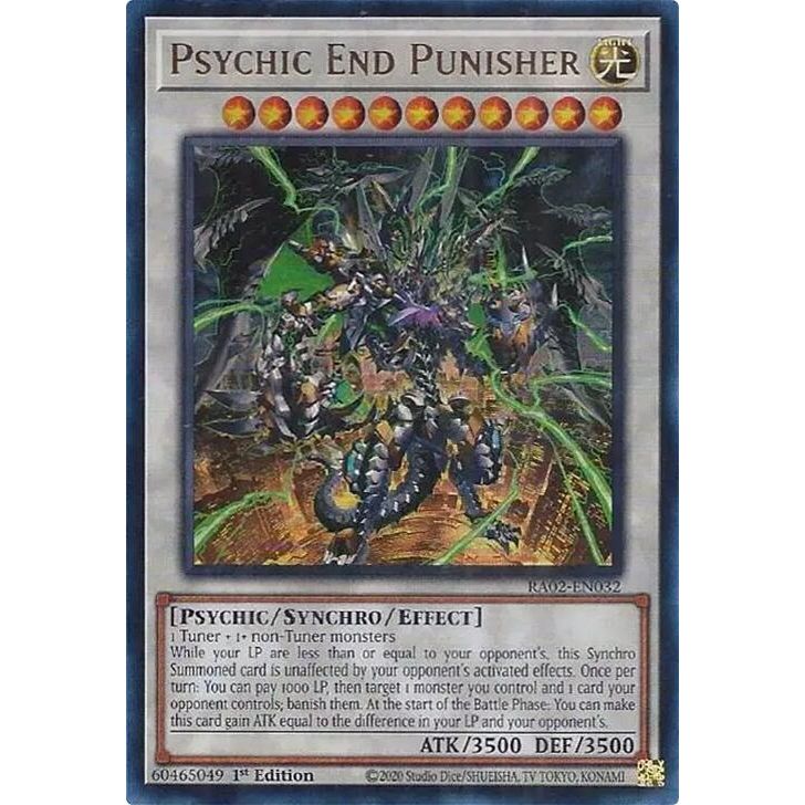 Image for Psychic End Punisher (UR) (RA02-EN032) (RA02) - YuGiOh