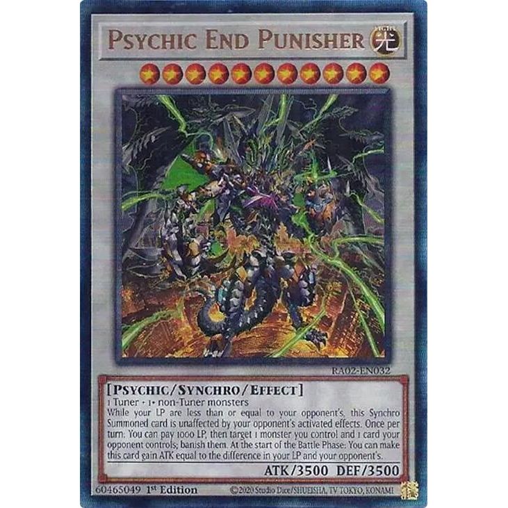 Image for Psychic End Punisher (PUR) (RA02-EN032) (RA02) - YuGiOh