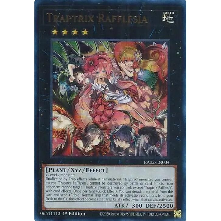 Image for Traptrix Rafflesia (UR) (RA02-EN034) (RA02) - YuGiOh