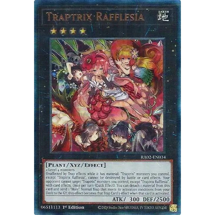 Image for Traptrix Rafflesia (PUR) (RA02-EN034) (RA02) - YuGiOh