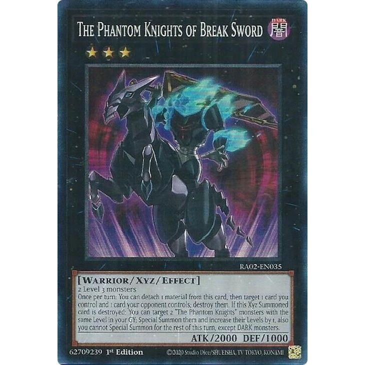 Image for The Phantom Knights of Break Sword (PCR) (RA02-EN035) (RA02) - YuGiOh